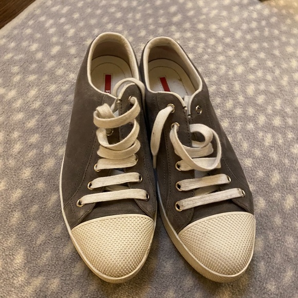 Prada Gray Sneakers - Picture 6 of 6